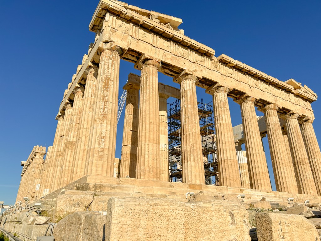 the Parthenon building